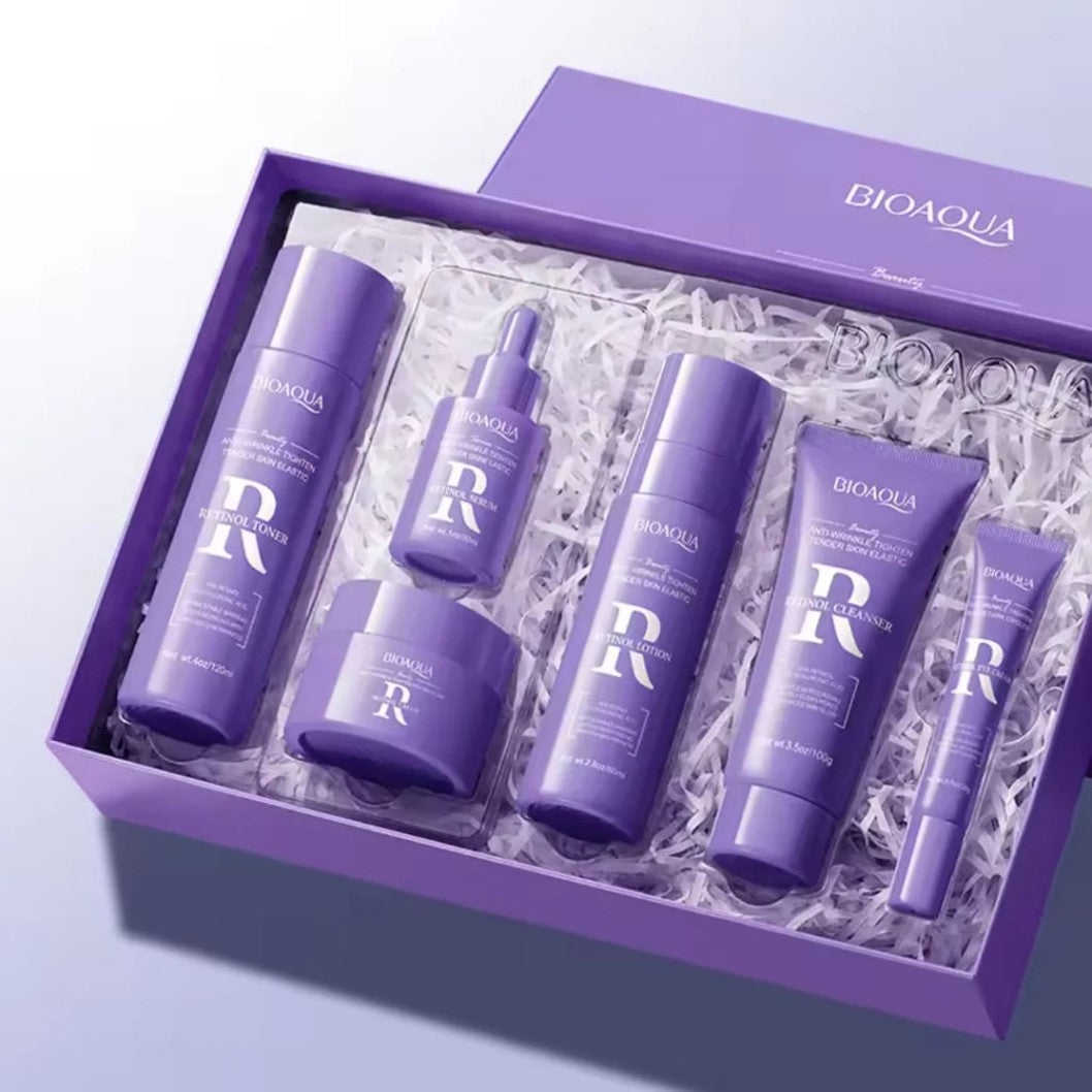 Kit Caja De Lujo Retinol Bioaqua X6