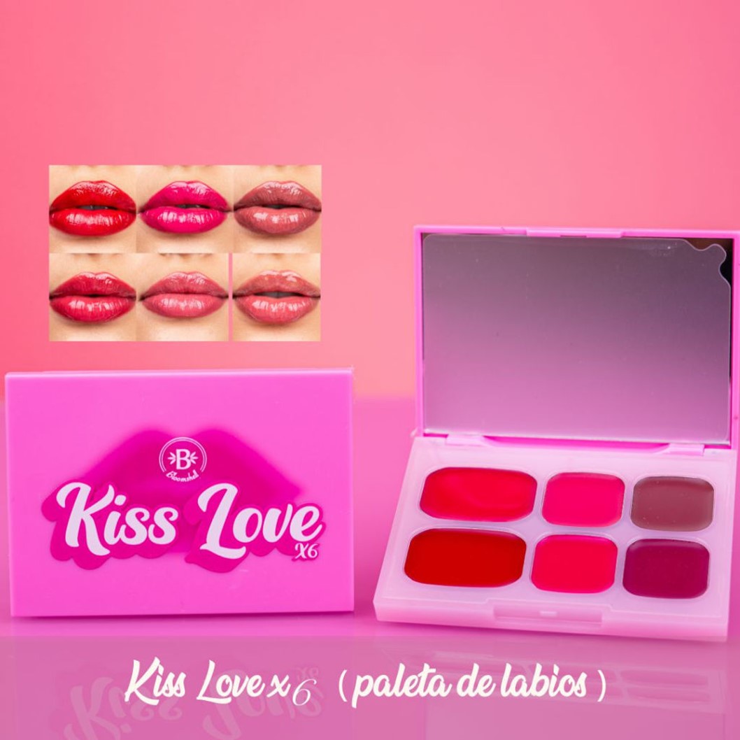 Paleta De Labiales Kiss Love Bloomshell