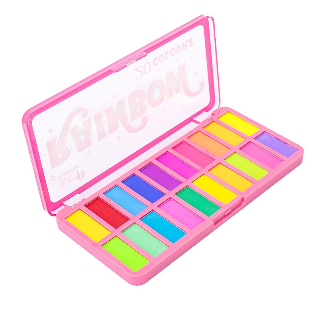 Paleta De Sombras Rainbow Trendy