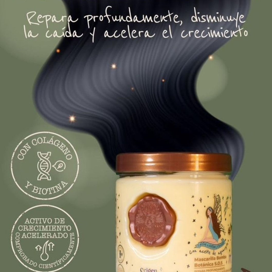 Mascarilla Bomba Botánica SOS Ritual Botánico