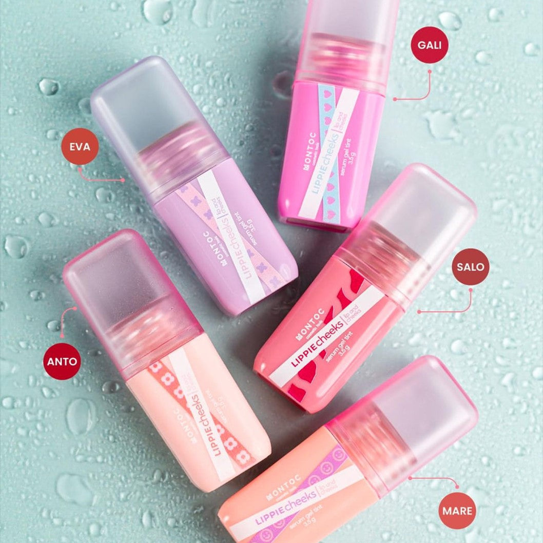 Tinta Gel Serum Lippie Cheeks Montoc