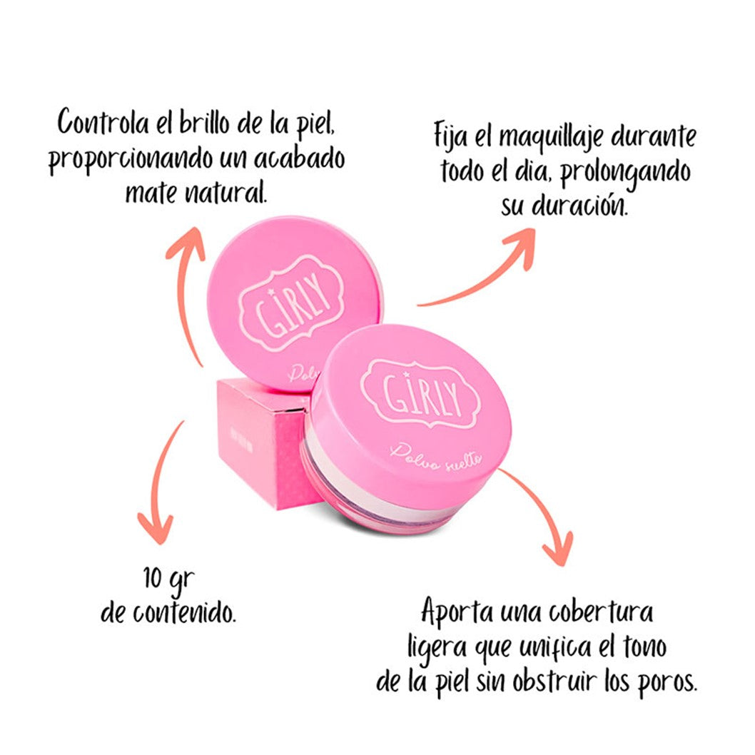 Polvo suelto mini Girly 10g